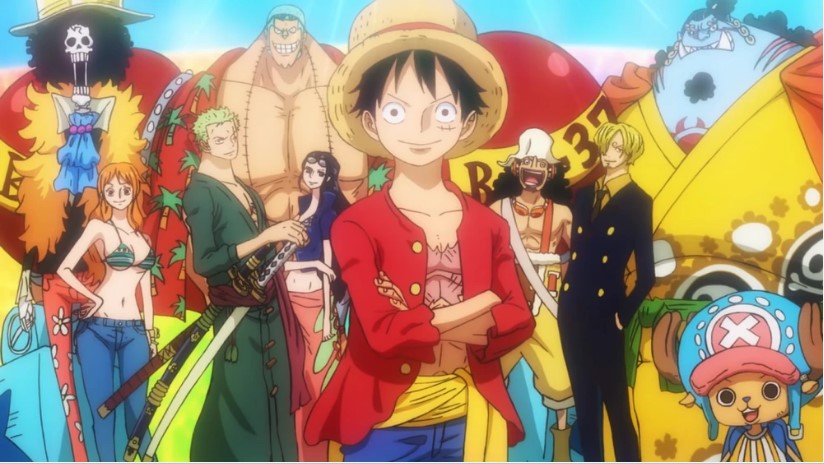 The Straw Hat Piratees: the protagonists of ONE PIECE.